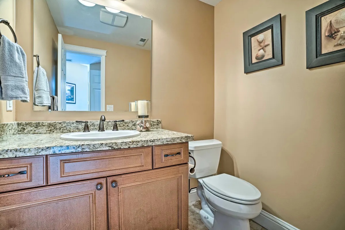 Lower bathroom