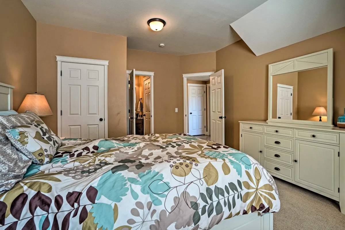 Main-floor bedroom desk