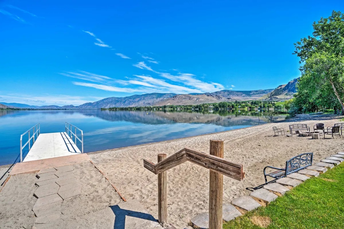 Beach and dock