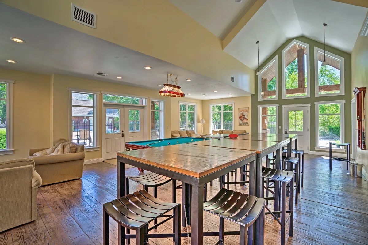 Clubhouse interior