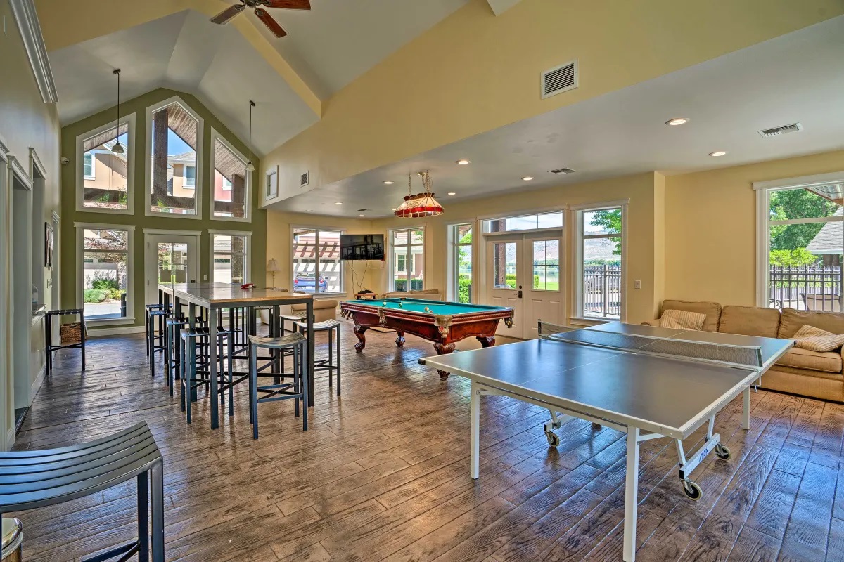 Clubhouse seating